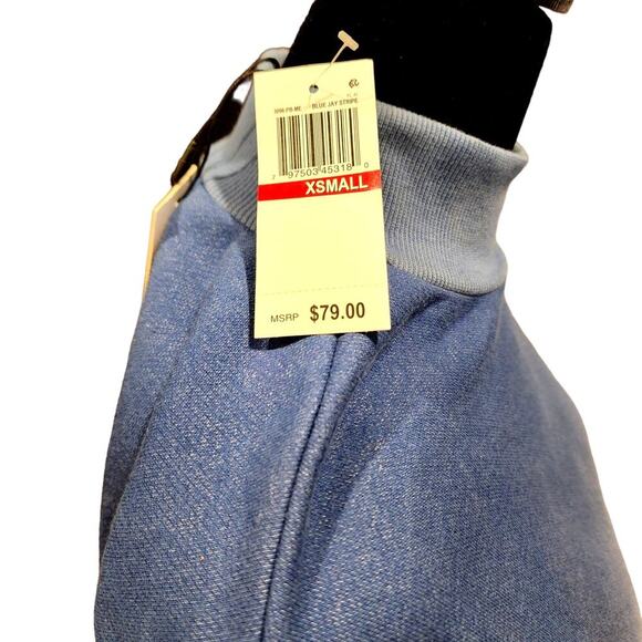 OAT New York Blue Jay Stripe Sweatshirt Size XS NWT - Picture 4 of 11